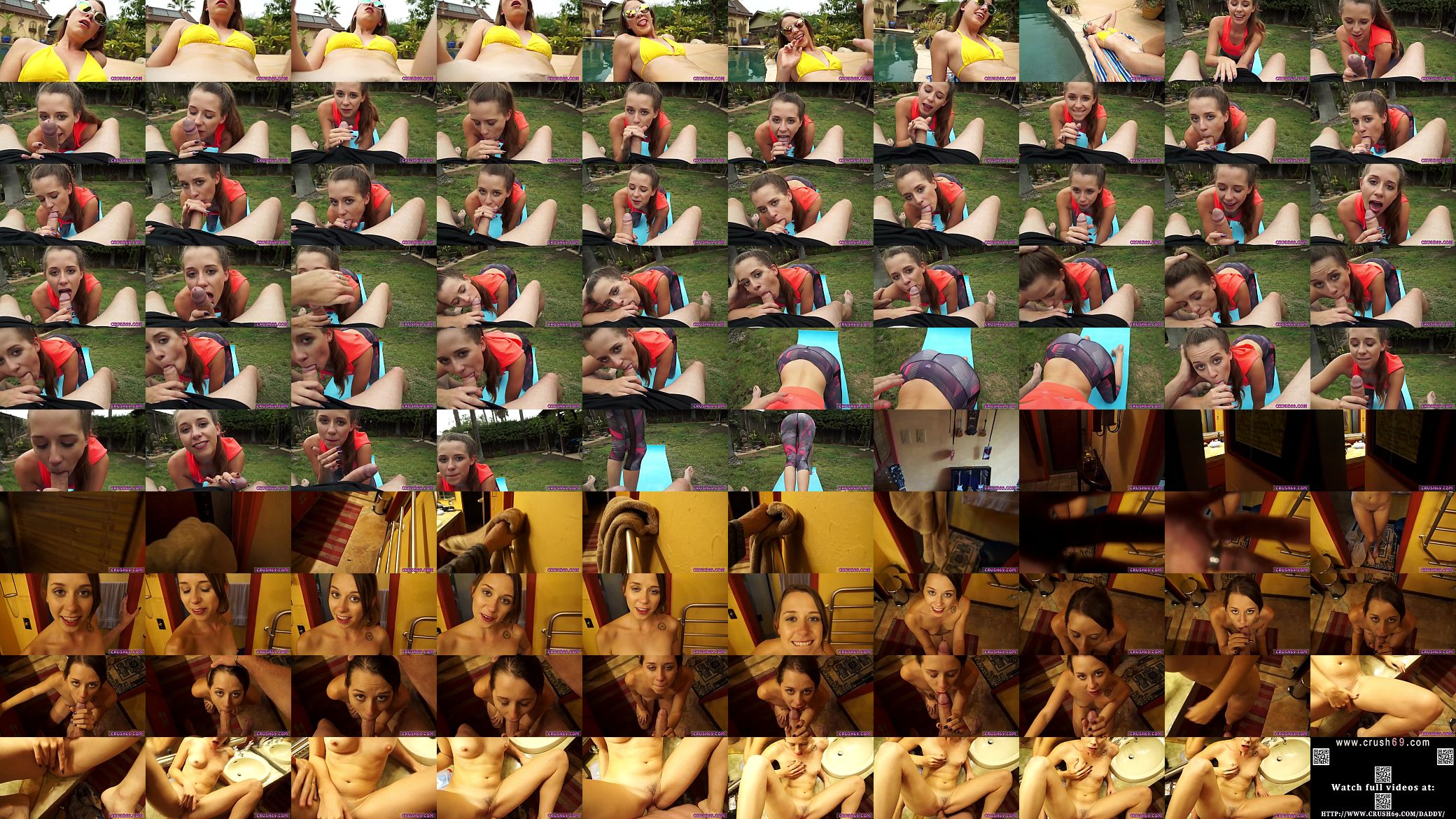 step Mom and playfellow&#039;s daughter blowjob step family threesome first 预览图