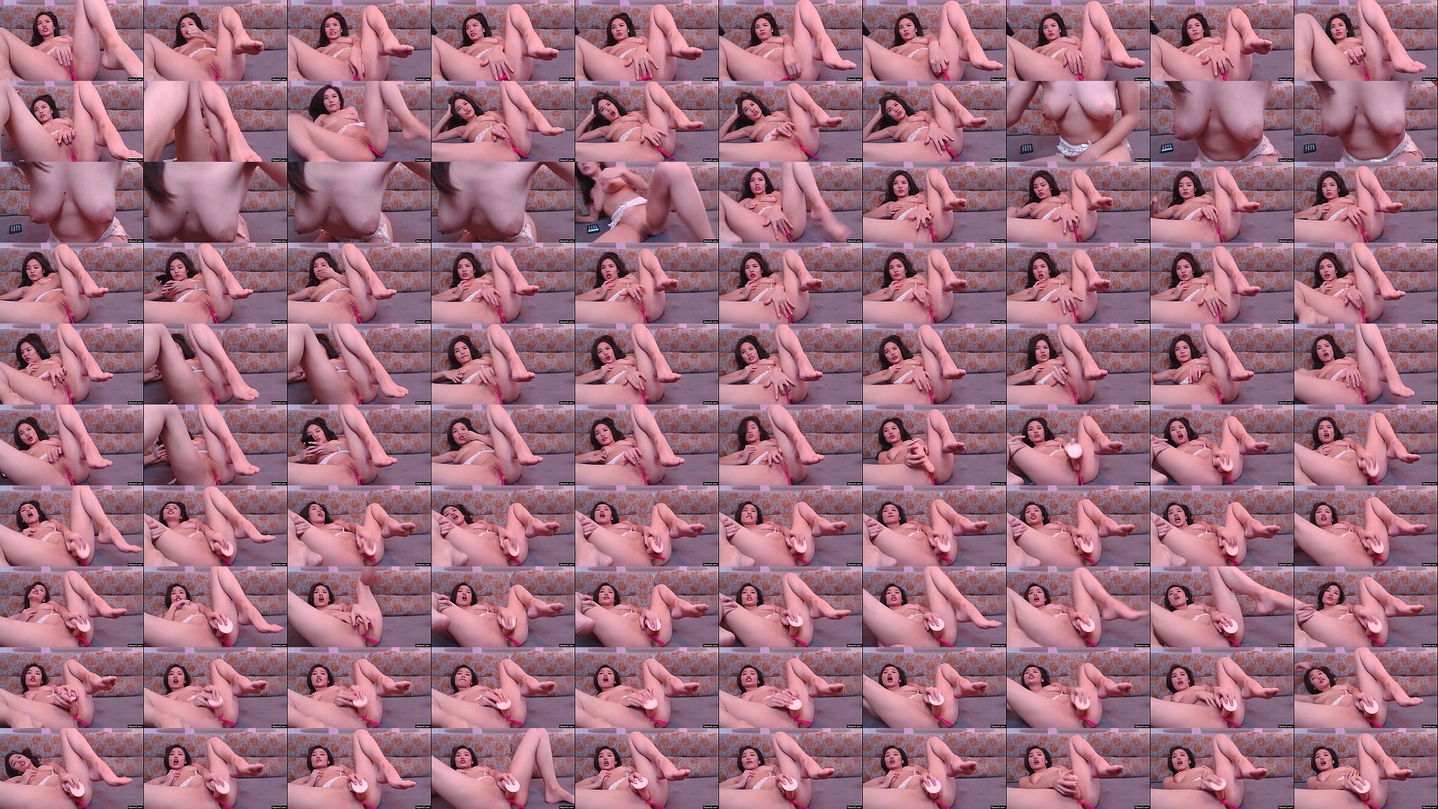 Hot Asian Dildo Masturbate show on webcam 预览图