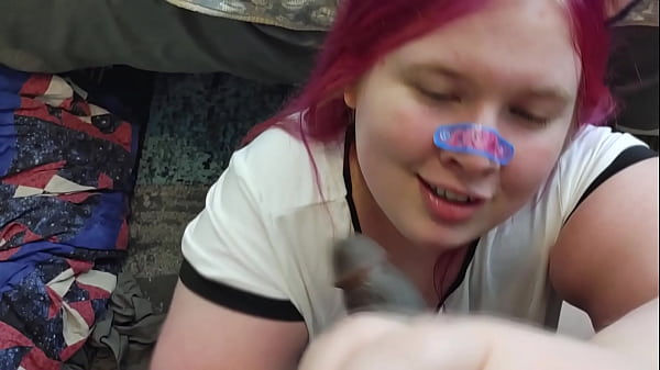 Download Video - Cute Catgirl BBW Tranny Gets Cumshot from BBC Shemale POV