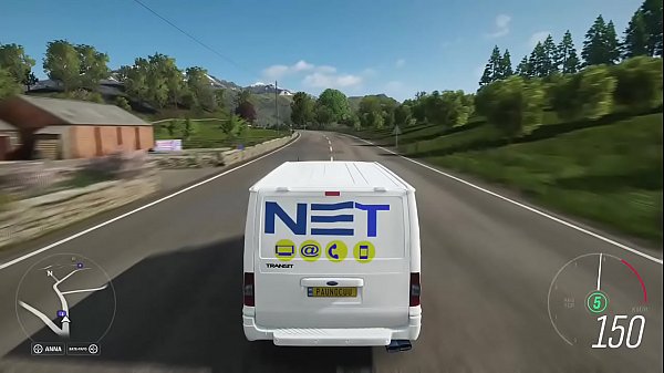 Carro da Net correndo gostoso