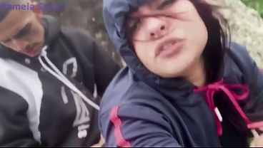 The young guy, being wicked, fucked me good in front of everyone on the beach RED2