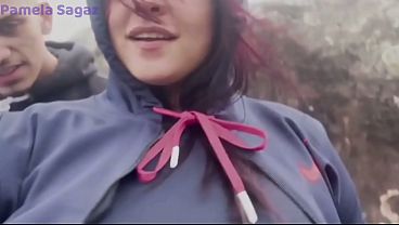 The young guy, being wicked, fucked me good in front of everyone on the beach RED2