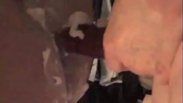 Fucked with cream in the sling