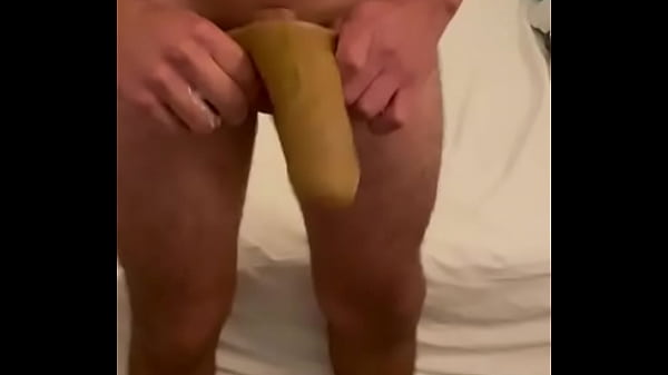 Dildo for enlarging the cock in a gay man
