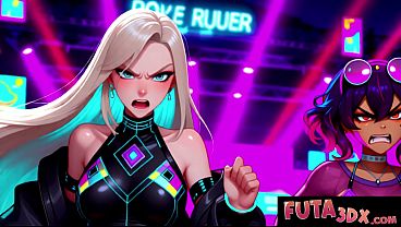 FUTA 3DX - Wild Festival Futa Babes Hard Doggystyle Fuck