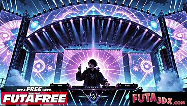 FUTA 3DX - Wild Festival Futa Babes Hard Doggystyle Fuck