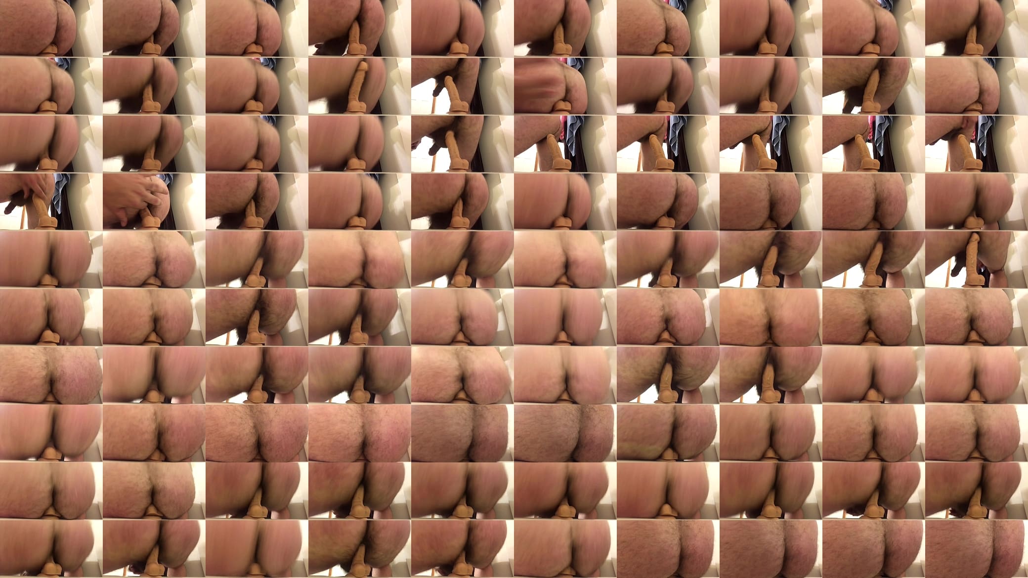 My ass came from so much pleasure with that dildo pounding in and out 预览图