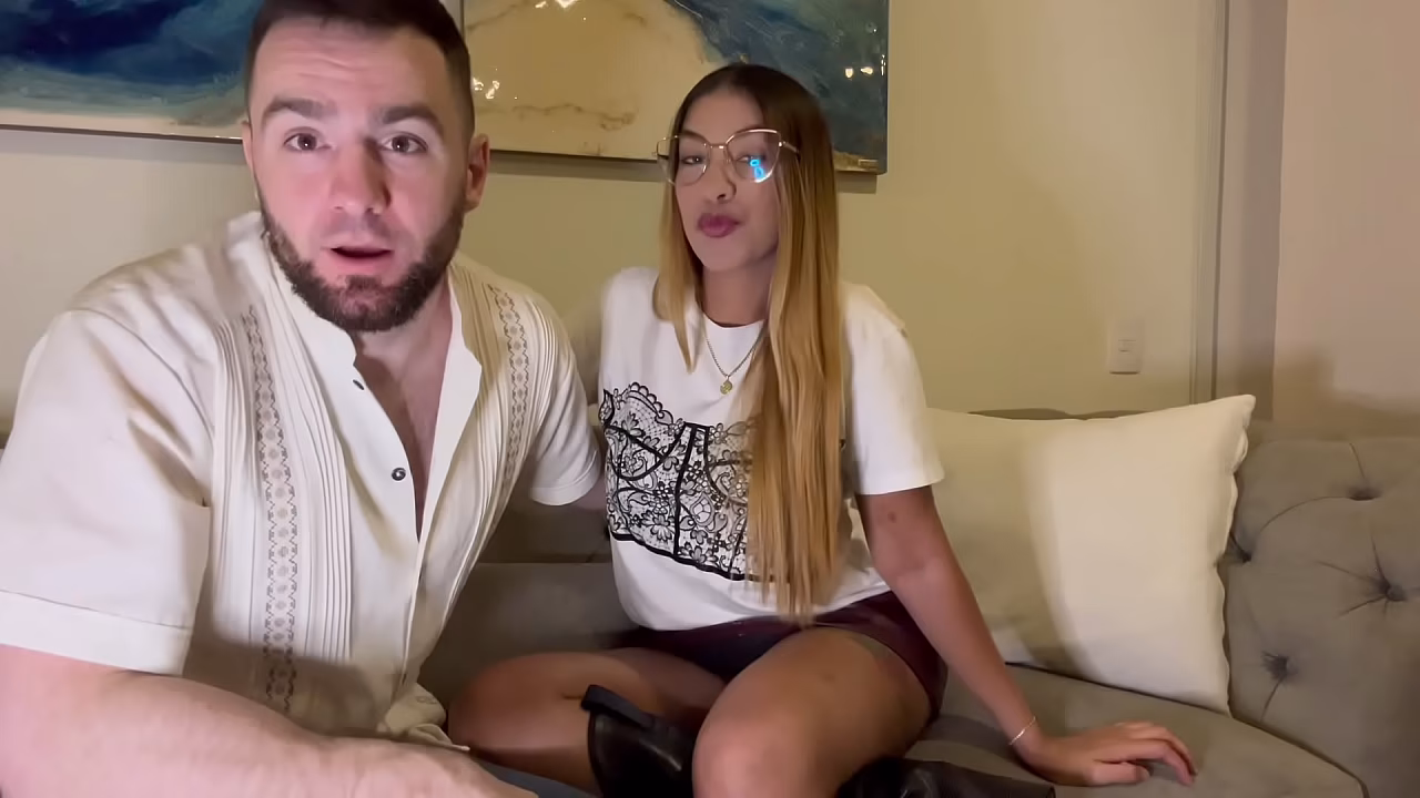 Natural Busty Latina Fucking Raw in Sexy New Lingerie from The Sex Shop