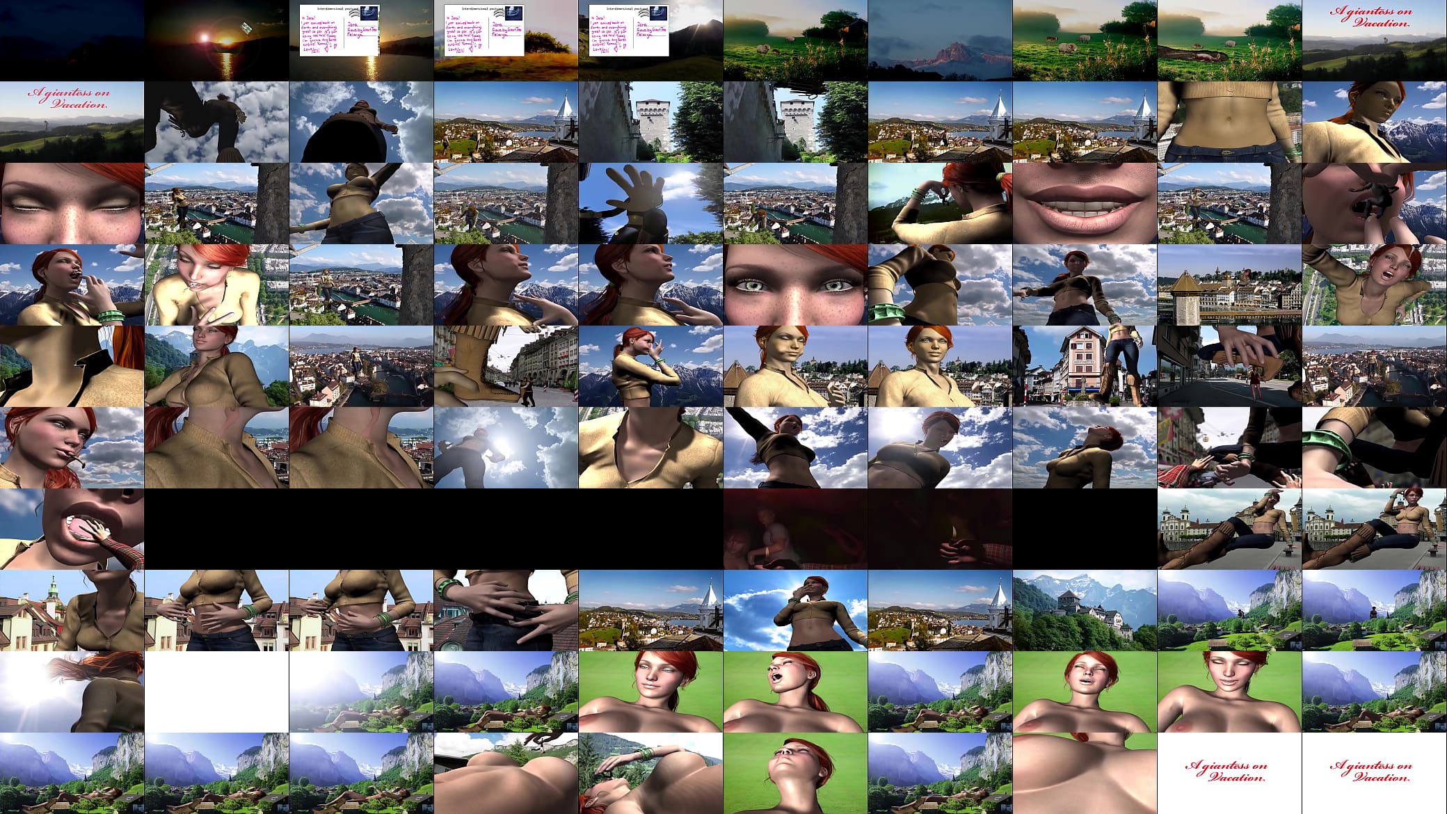 [VORE] Giantess on Vacation (TheWiking2000) 预览图