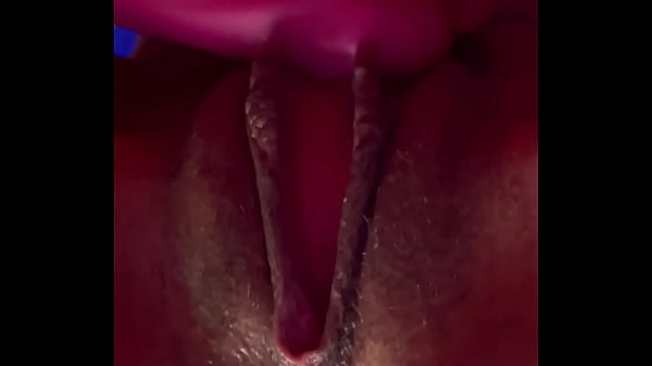 Getting pounded by hard cock with DP glass toy