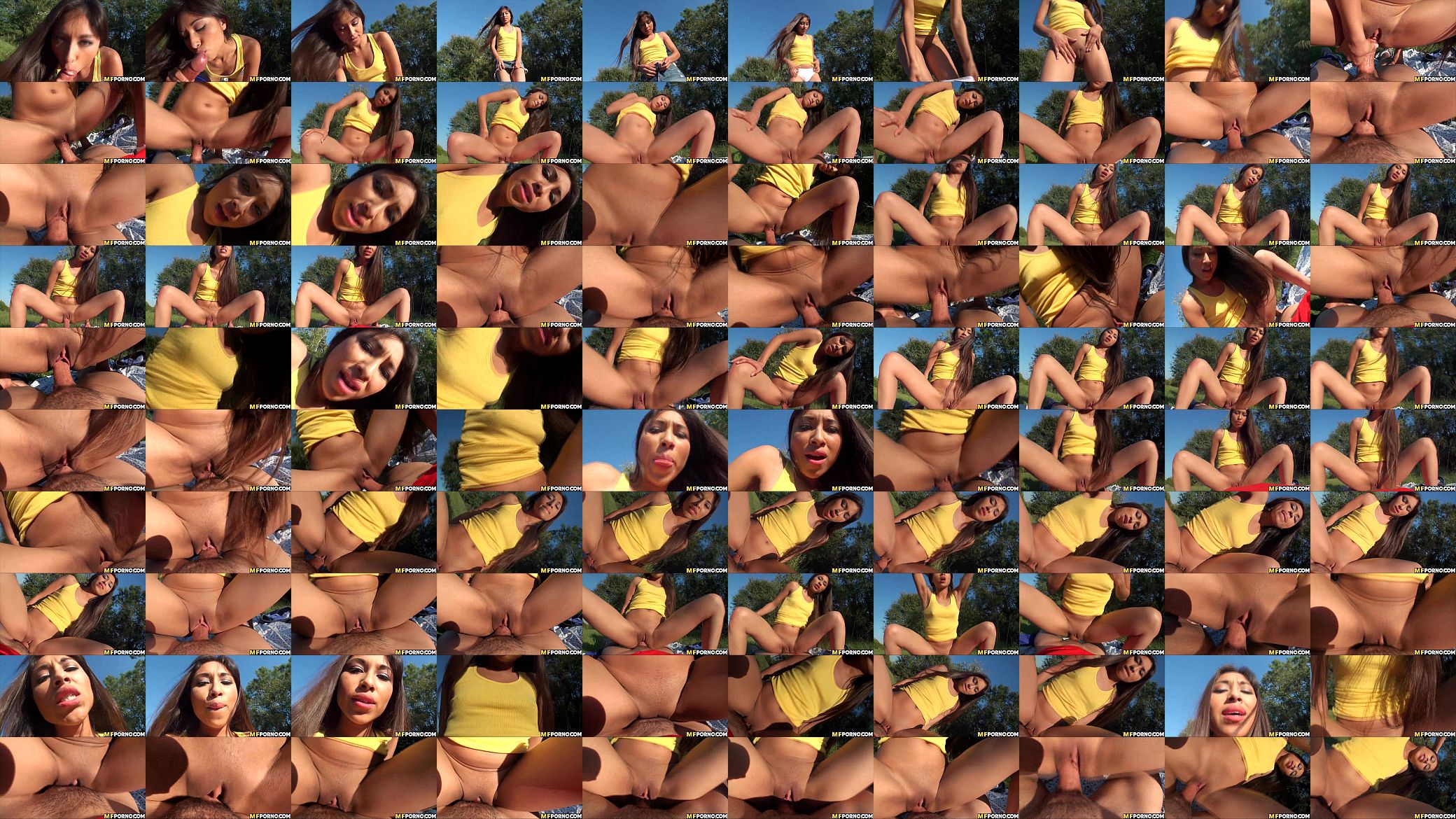 Hot teen fucked outdoors 2 预览图
