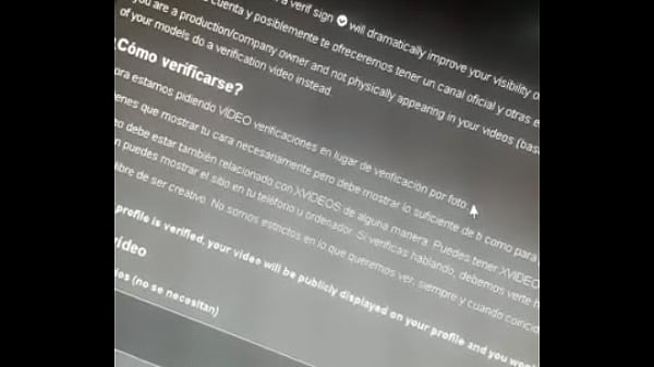 Vídeo de verificación