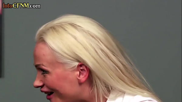 CFNM babe cocksucking sub in front busty shrink