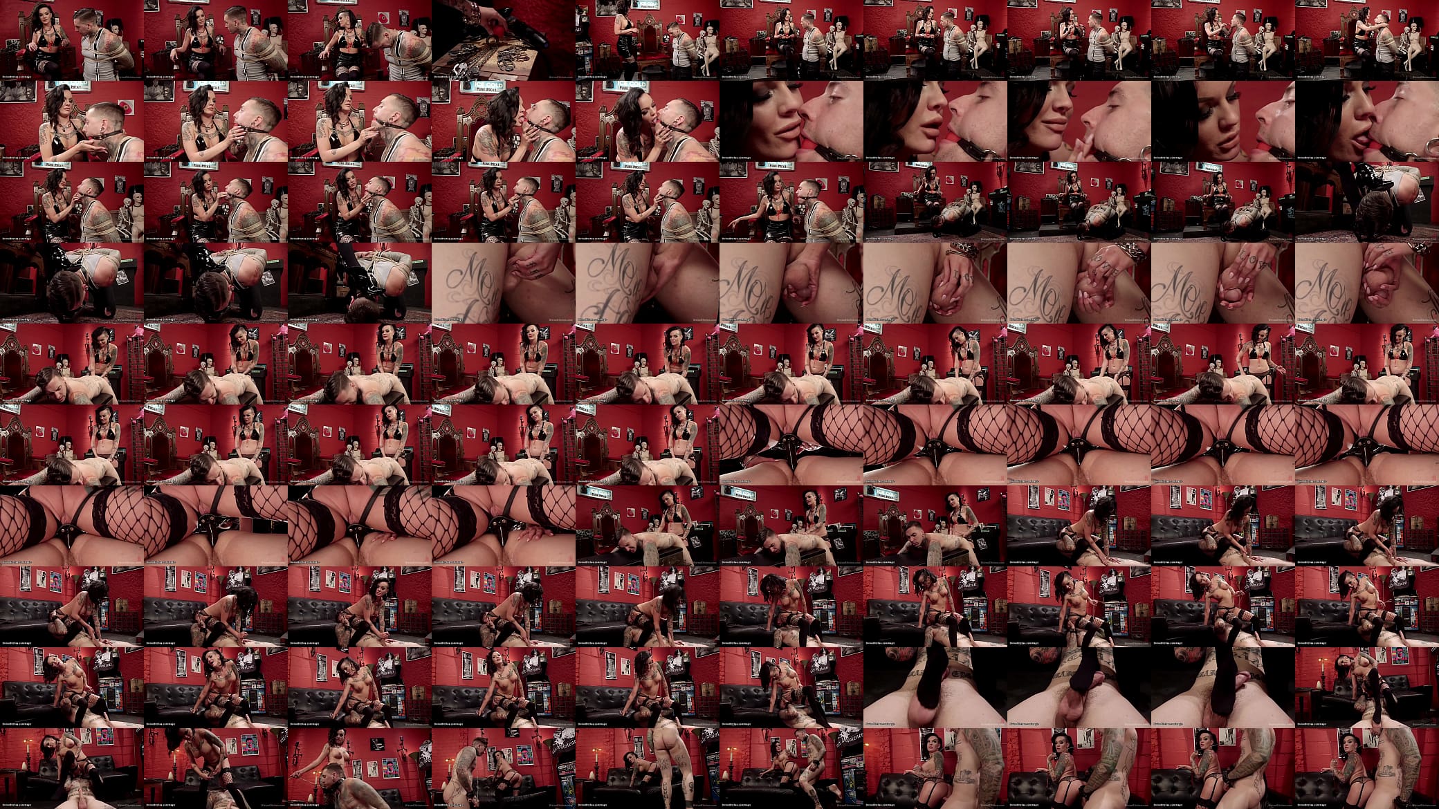 Punk femdom pegging tattooed man 预览图
