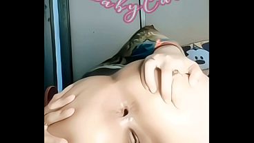 Babycat's winking butt