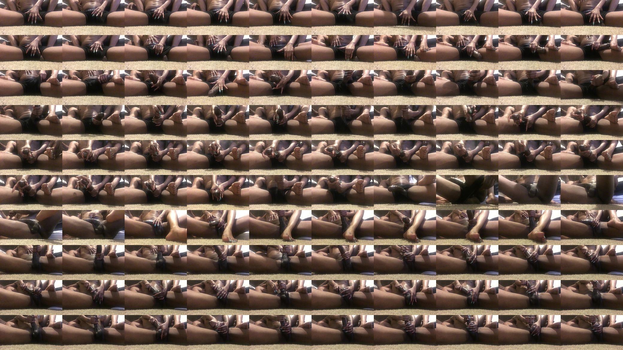 Ebony bbc hand&amp;footjob 预览图