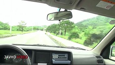 Japanese Amateur Saya Tachibana Gives Roadside Blowjob in POV Action