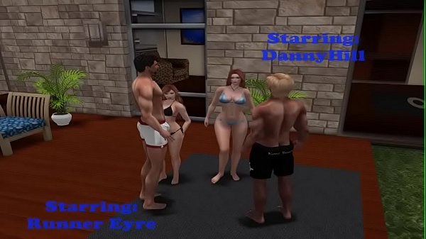 Hot Tubs and Hot Couples Scene 1