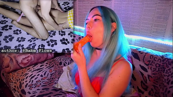 sex without a condom and cum on her pussy. Maybe she got pregnant, Asian woman's reaction