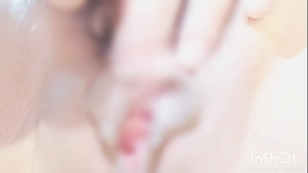 Clit playing masturbation.
