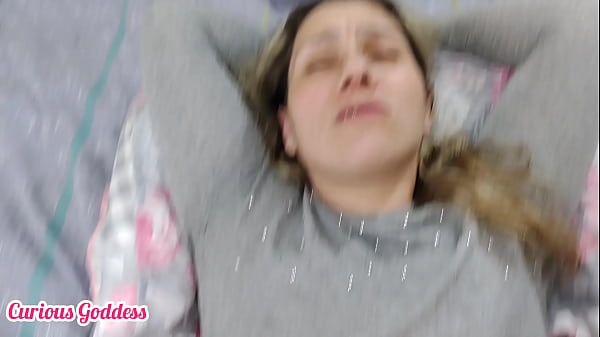 Download Video - Curious Goddess - blonde milf socks gym blowjob fucking hairy pussy licking sucking cum Black dick