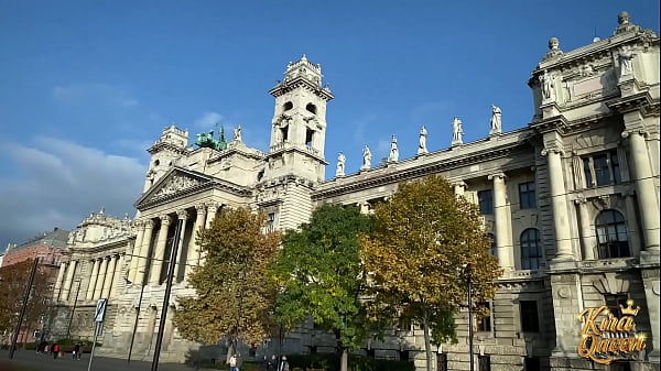 Kira Queen Sucks Matt&rsquo;s Cock In Public Then Gets Pounded Hard!