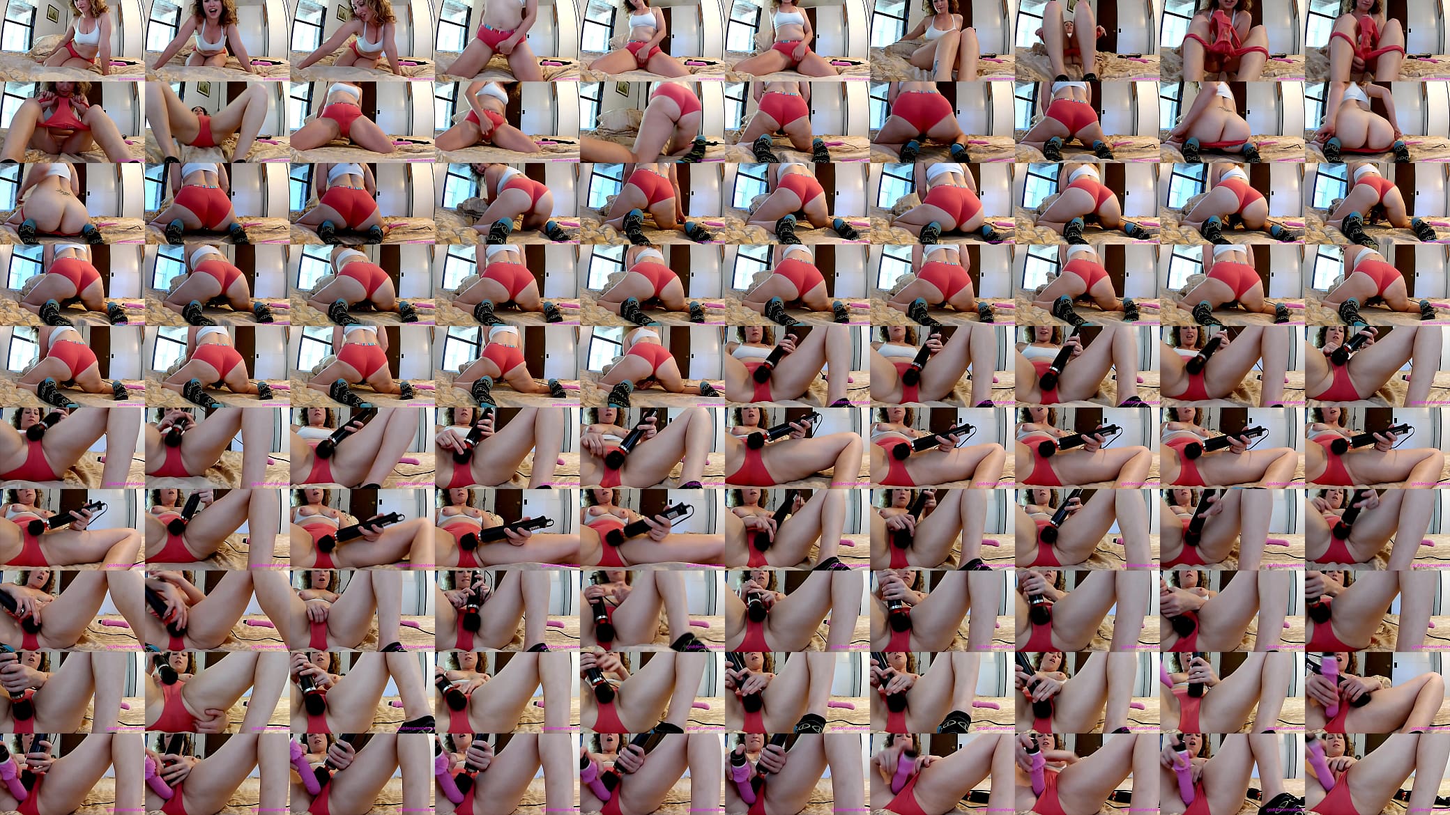 Pink Cotton Cummy Boyshort Panty Orgasms 预览图