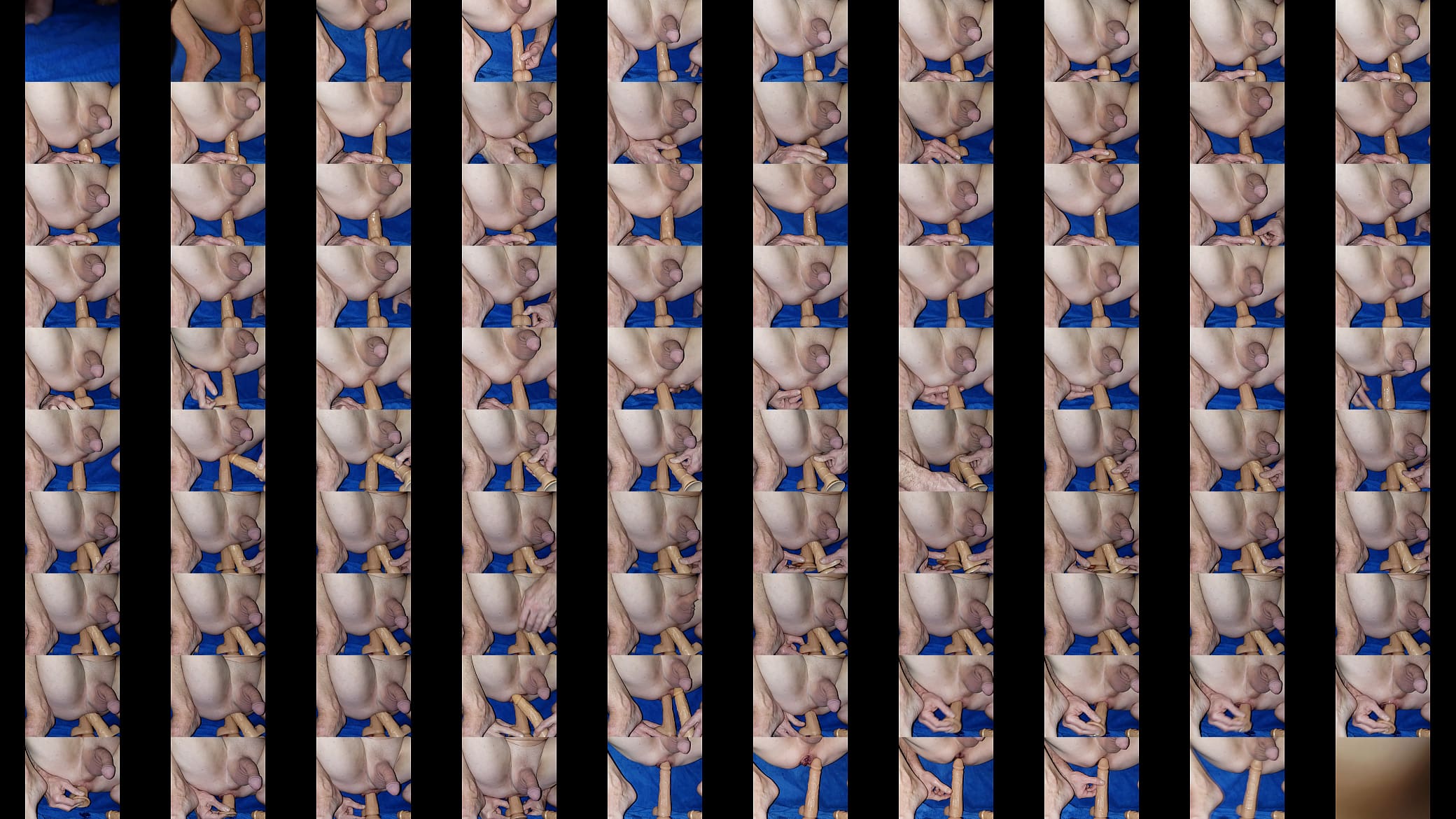 Double dildo fun stretching my ass 预览图