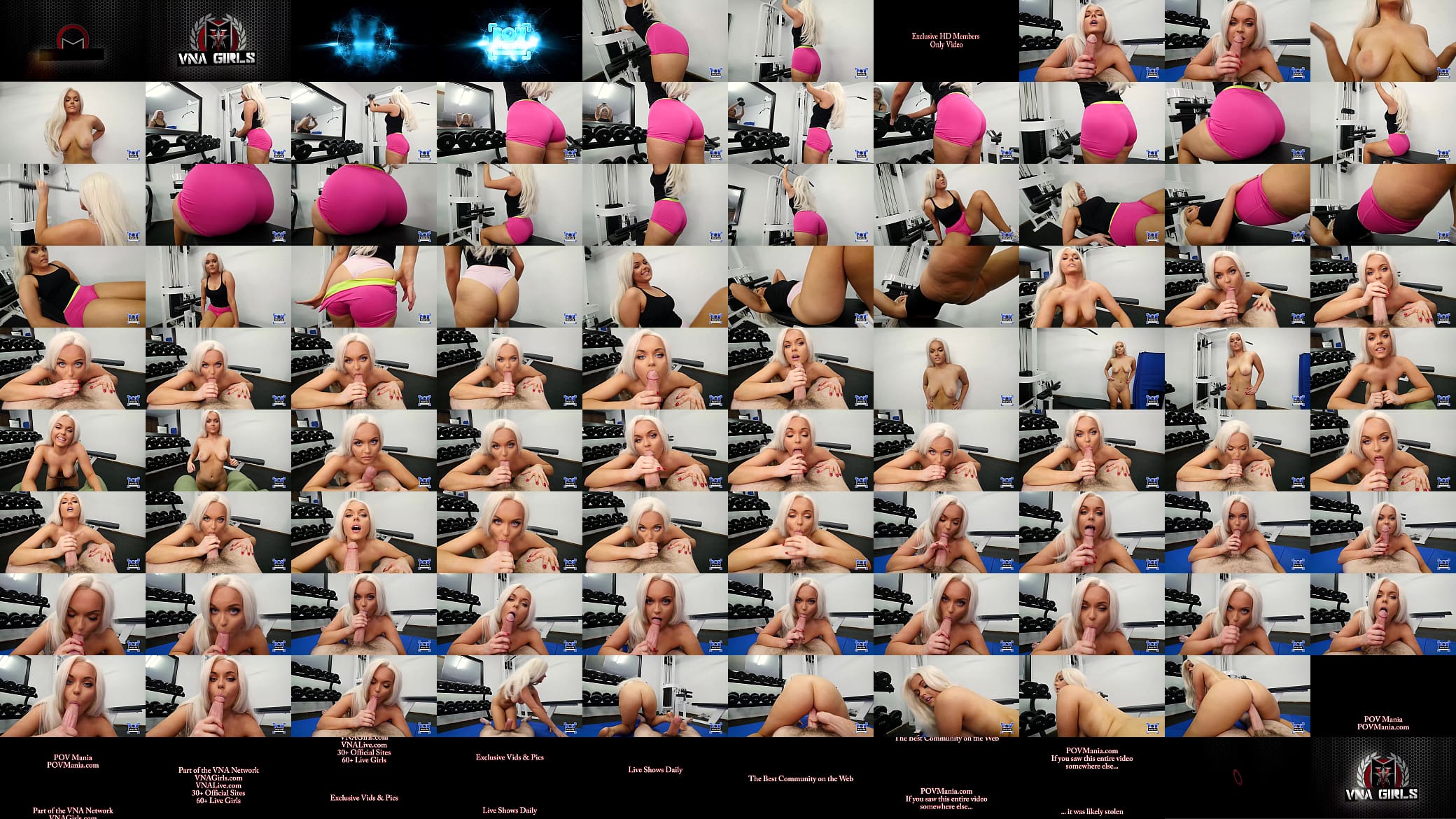 Busty Gym Girl River Fox Gets Pussy Pounded By Thick Dick Miles Long! 预览图