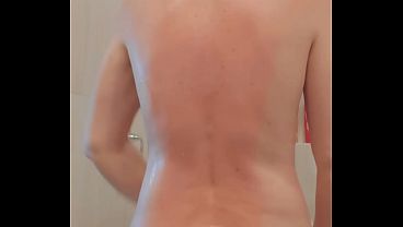Shower drying off