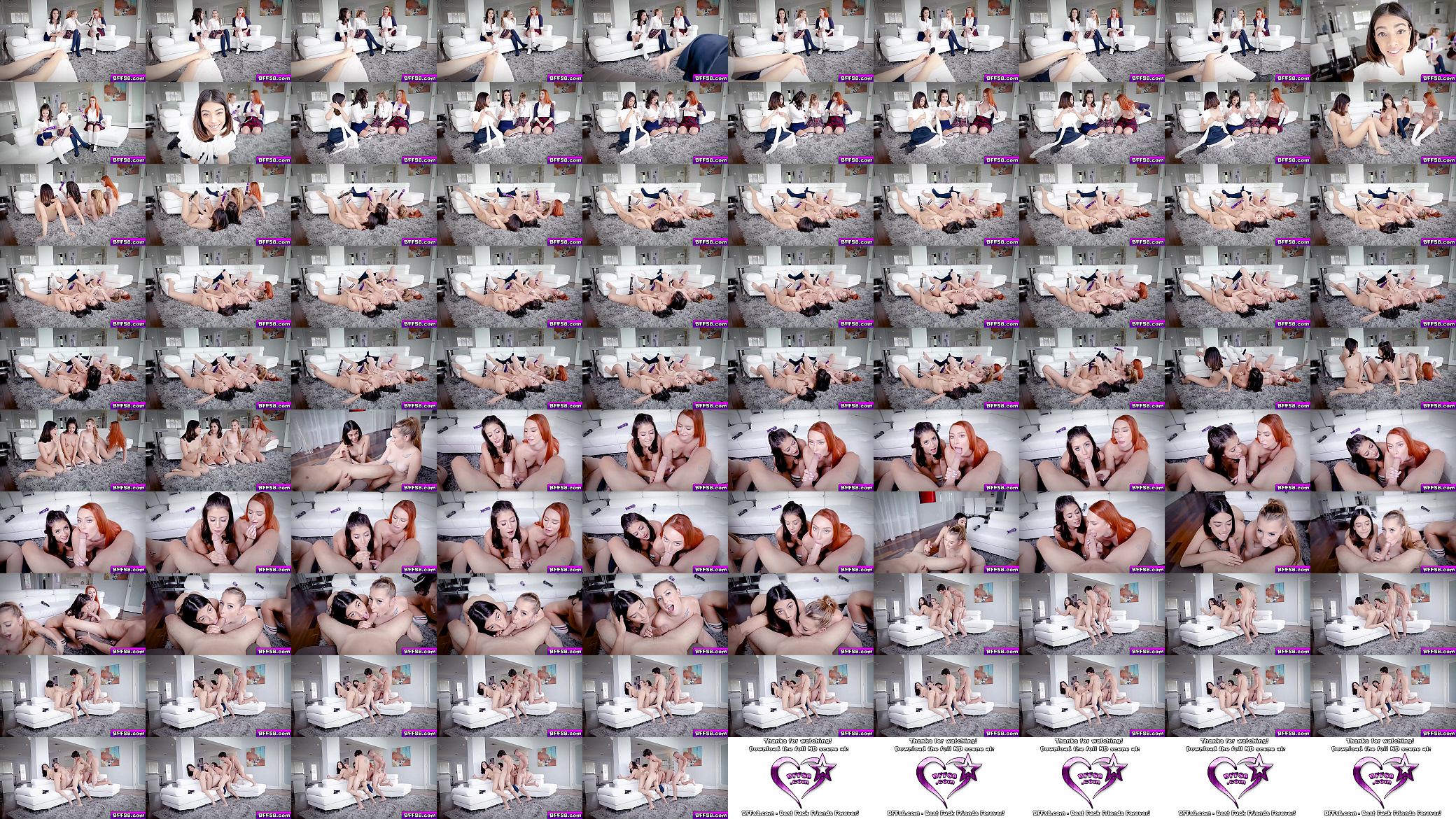 Horny Besties are enjoying some huge cocks for the first time! 预览图