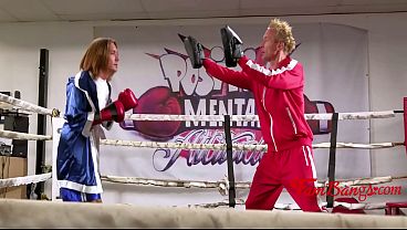 Teen Boxer Proves To Family She Can Take A Pounding