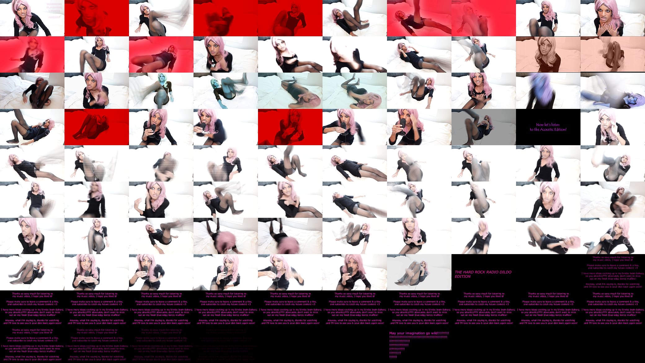 FCK M3 Like the SluT that you Know i am - Official Music Video - Goth Trans Girl begs for Dick 预览图