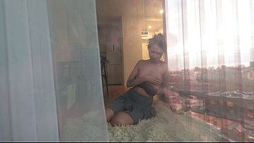 spying on a depraved neighbor 