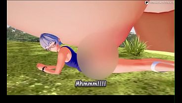 3D HQ Breast Expansion Big tits Hard nipples POV 2 chicks wSound added
