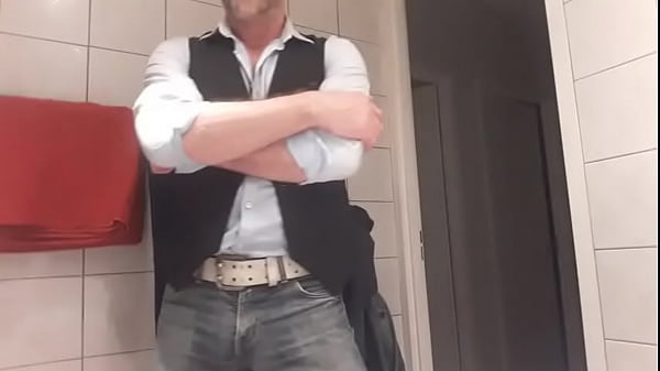 Nick stripping to his thong