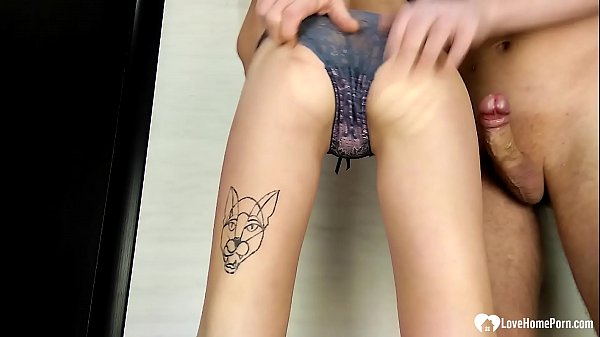 Horny stepdaughter rides and sucks a cock