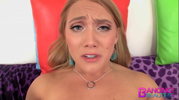 Blonde Babe AJ Applegate Hard Ass Fucking By A Big Cock