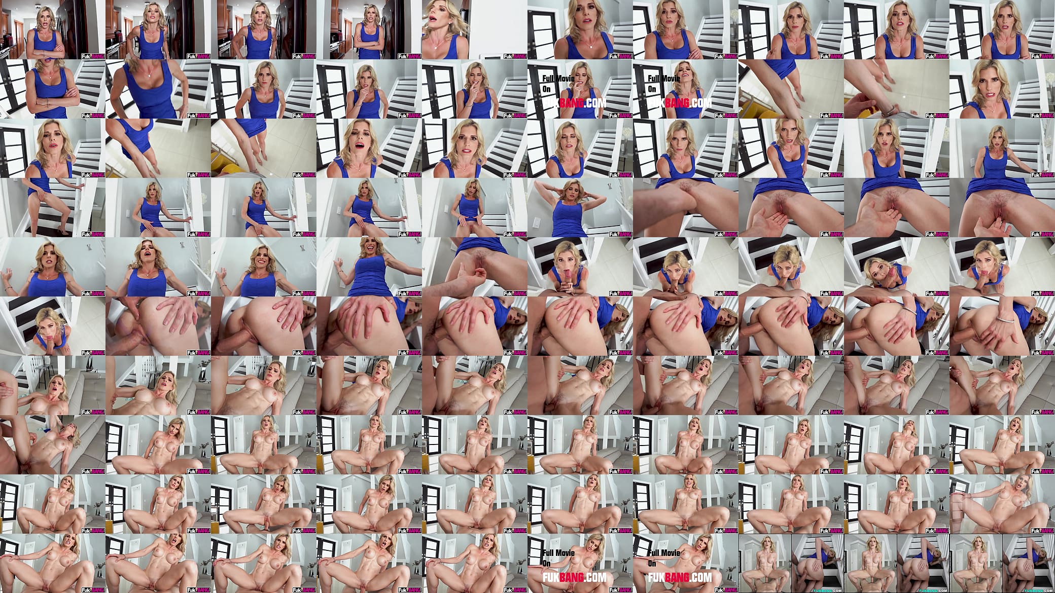 Cory Chase Milf Fuck Doggy on the Stairs 预览图
