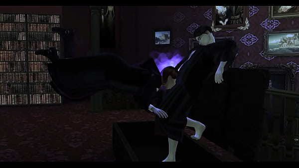 Hogwarts Hidden Room Threesome - Harry Potter 3D Animation