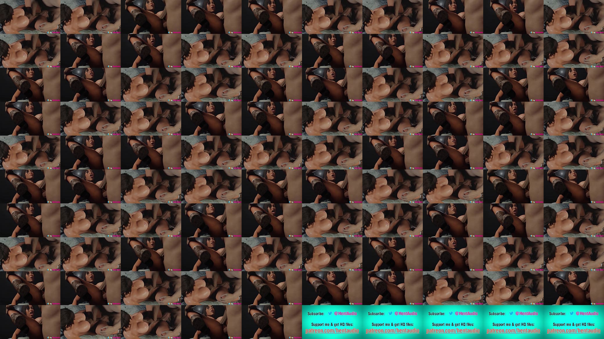 Lara Croft Anal (3d animation with sound) tomb raider, ass fuck, big dick 预览图