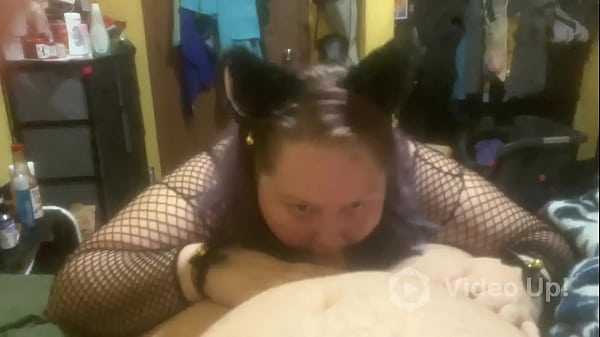 Kitten Worshipping My Cock