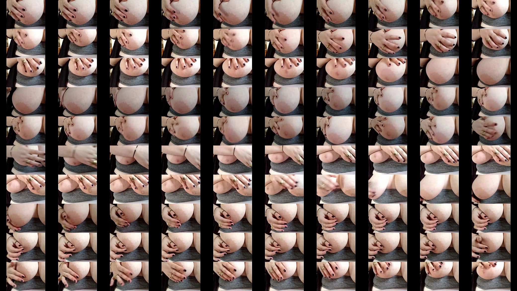 Teasing Goth BBW Big Tits 预览图
