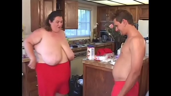 Download Video - Horny fat lifeguard Tree Sweet has hardcore fetish fuck in the kitchen