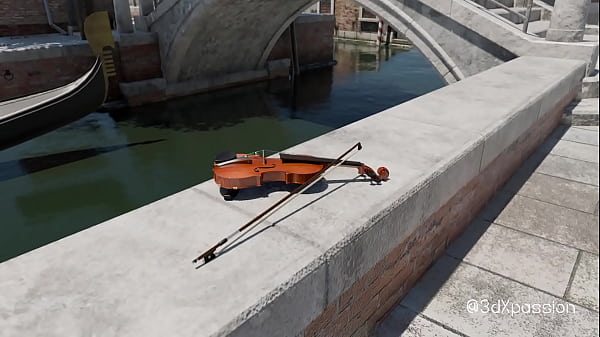 Sexy Baroness has passionate sex with Casanova in luxury room in Venice