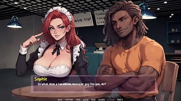 Redhead Maid Sucks BIG BLACK COCK! - Shadows of Ambition Gameplay