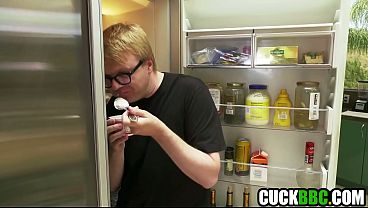 Pathetic Cuck Husband Watching Wife DPed By Big Black Cocks