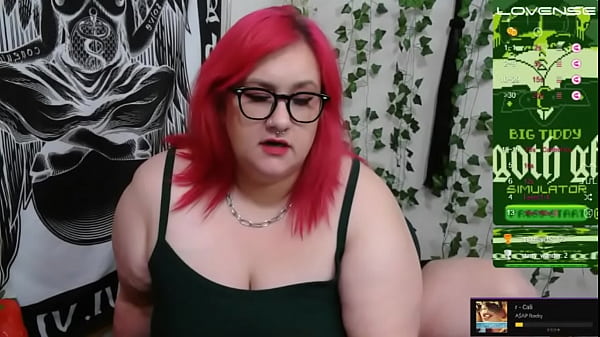 BBW Camgirl Poppy Page Archive Camshow - Glass Toys, Squirting, Pussy Play, Big Labia Lips and more Part 1