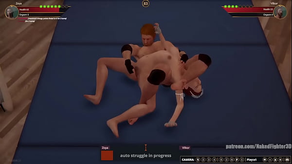 Zoya VS Vilkor (Naked Fighter 3D)