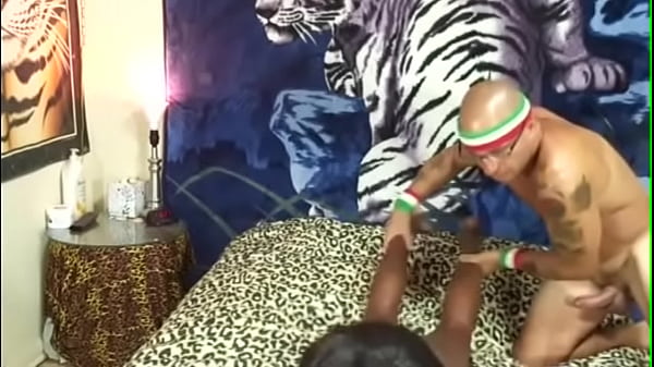 MAXXX LOADZ VS 18YO EBONY SHE RIDES ITALIAN DICK & SEXY LATINA MILF SUCKS DICK